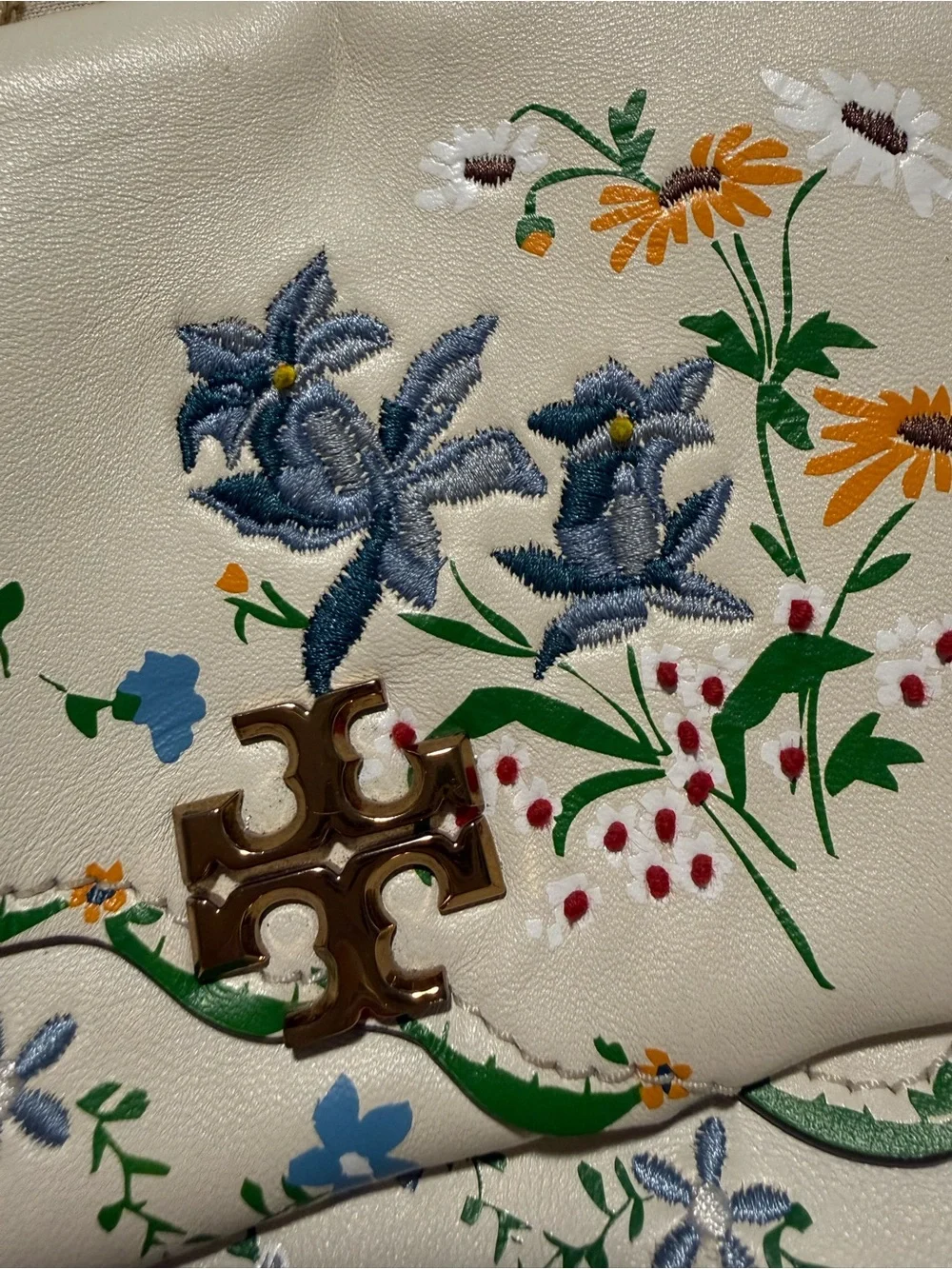 RARE Tory Burch Kira Mixed-Floral Purse and Card Holder
